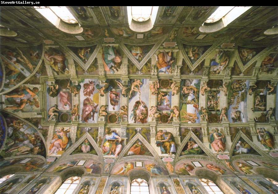 Michelangelo Buonarroti the sistine chapel ceiling